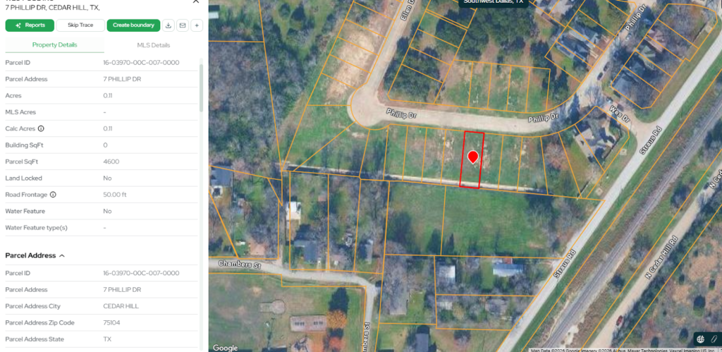 7 PHILLIP DR, CEDAR HILL, TX