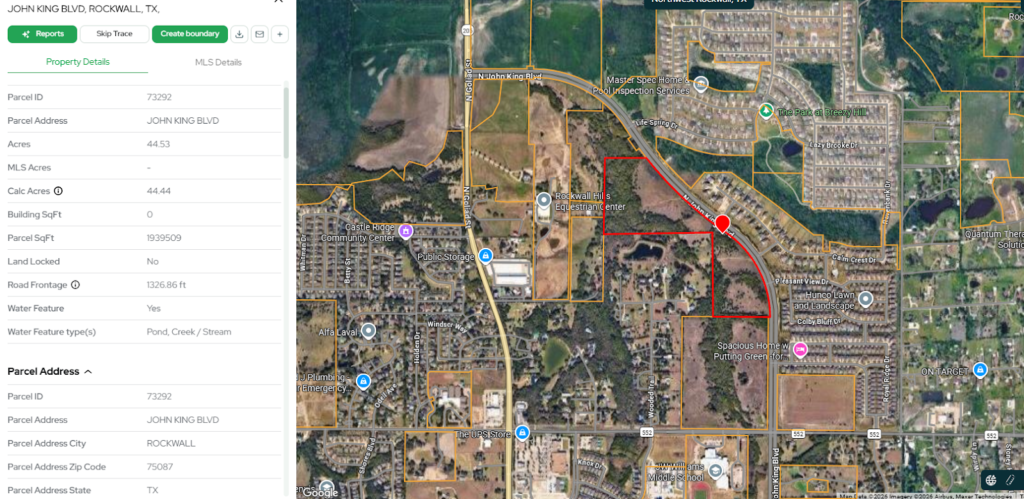 S John King Blvd , Rockwall, TX 75032