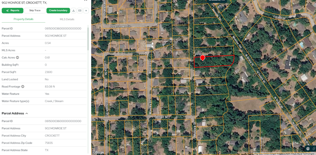 902 Monroe St, Crockett, TX 75835