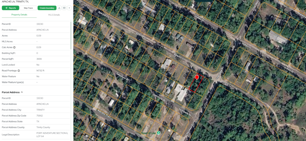 Apache & Seminole Dr, Trinity, TX 75862