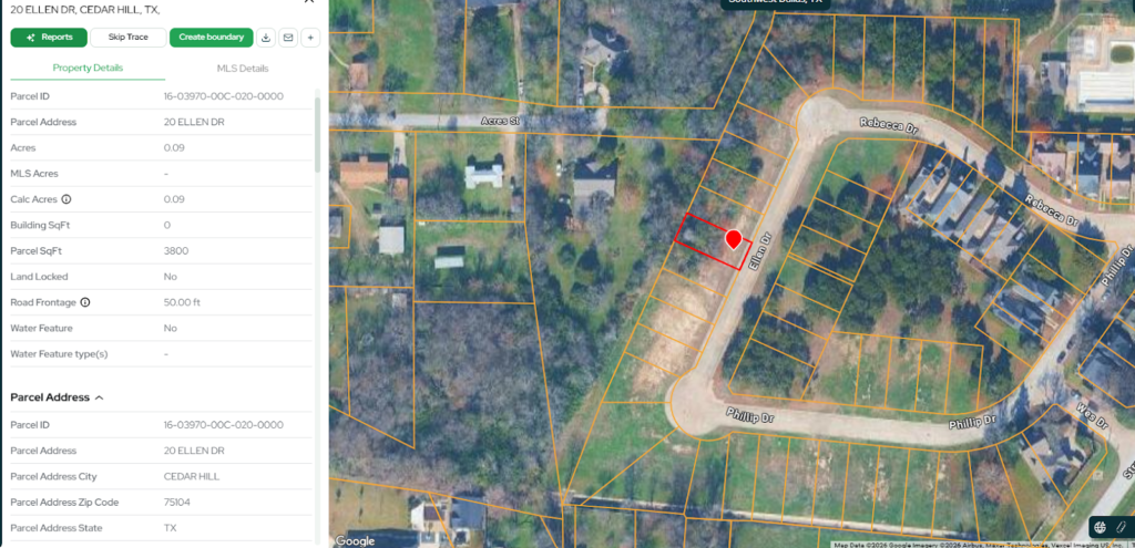 20 Ellen Dr, CEDAR HILL, TX 75104