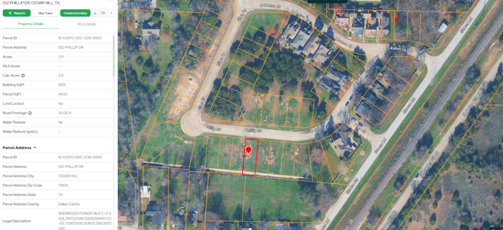552 PHILLIP DR, CEDAR HILL, TX