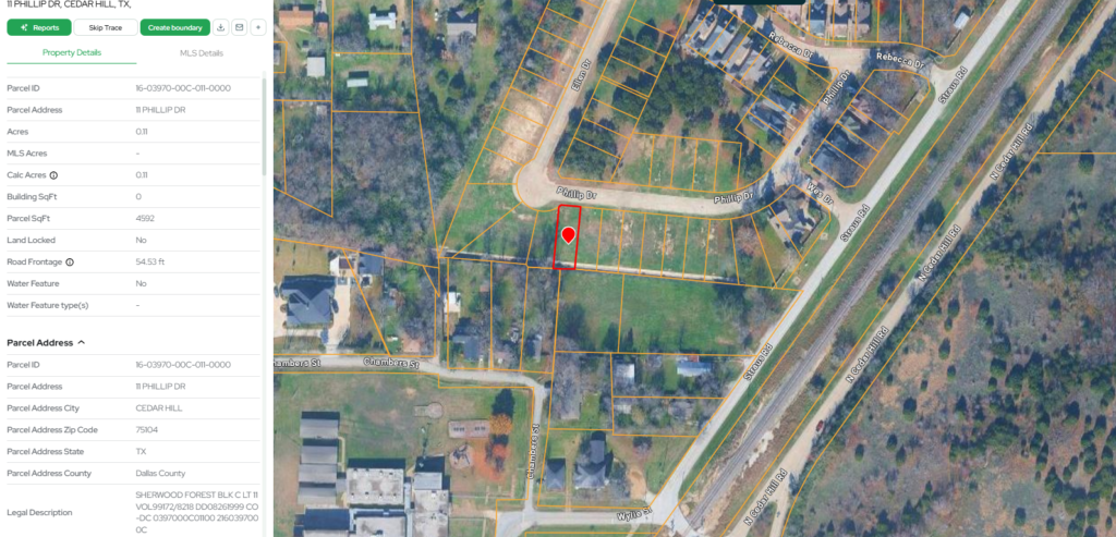 11 PHILLIP DR, CEDAR HILL, TX