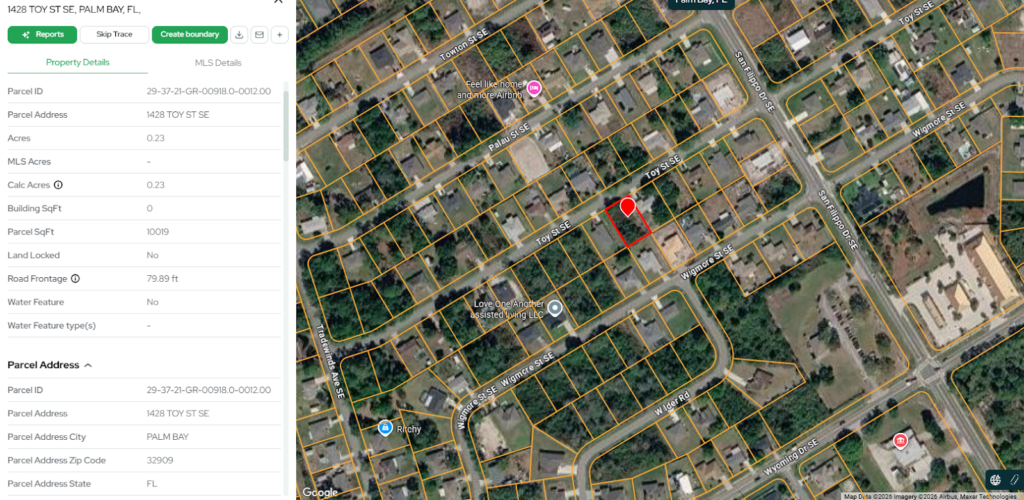 1428 Toy St SE, Palm Bay, FL 32909