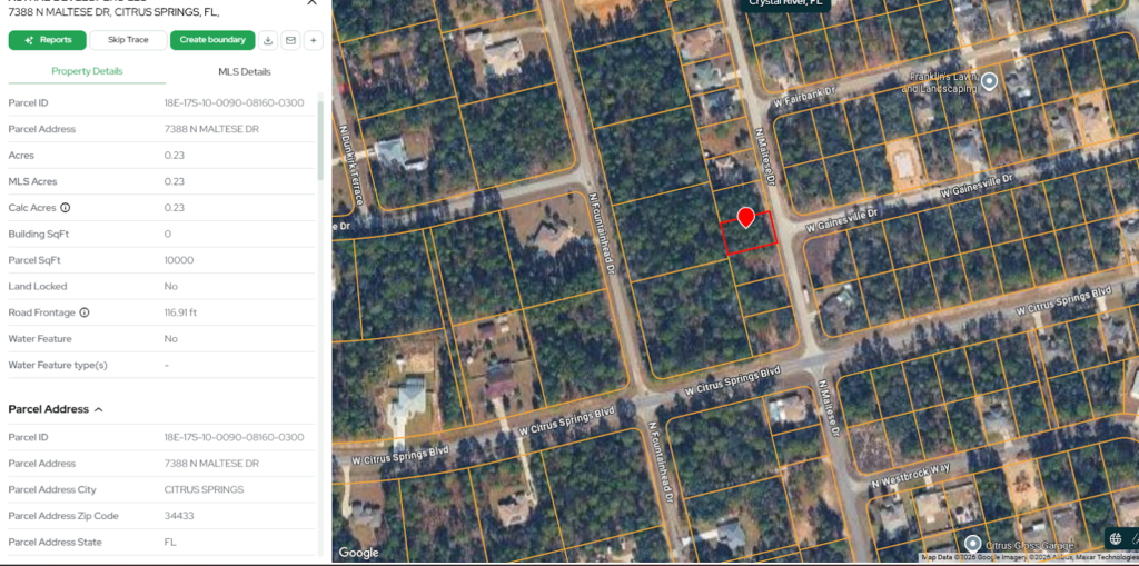 7388 N Maltese Dr, Citrus Springs, FL 34433
